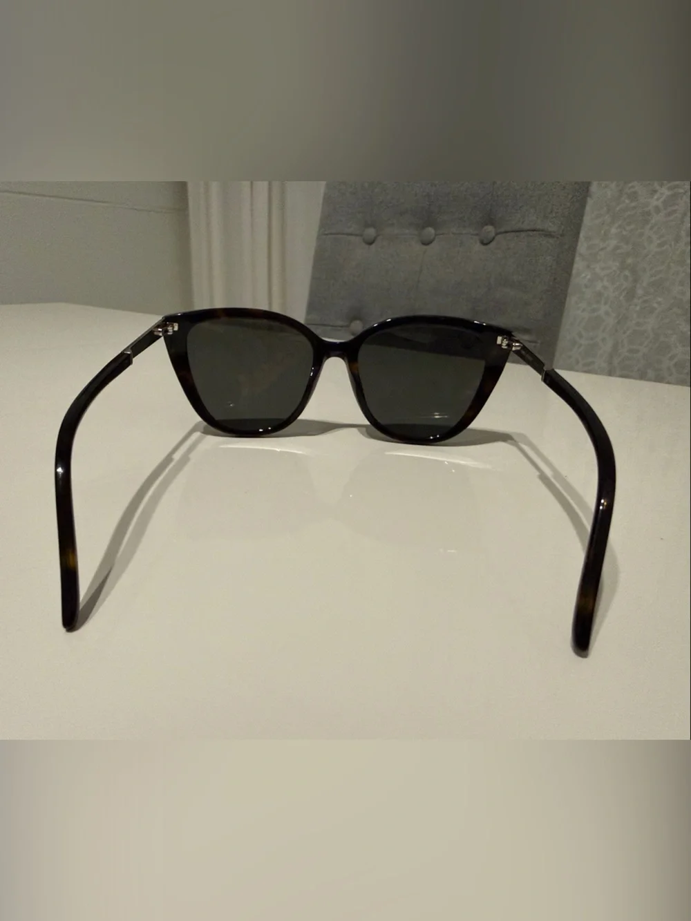 Saint Laurent Women SL-M70 003 Havana Silver Grey